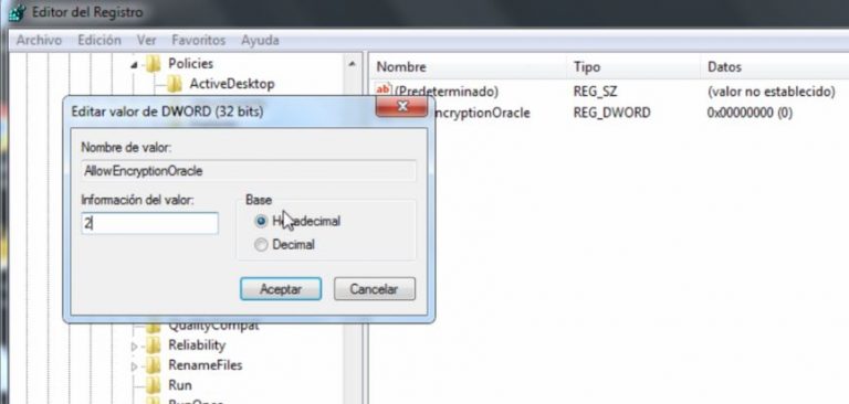 Como solucionar Error de autenticación. No se permite la función